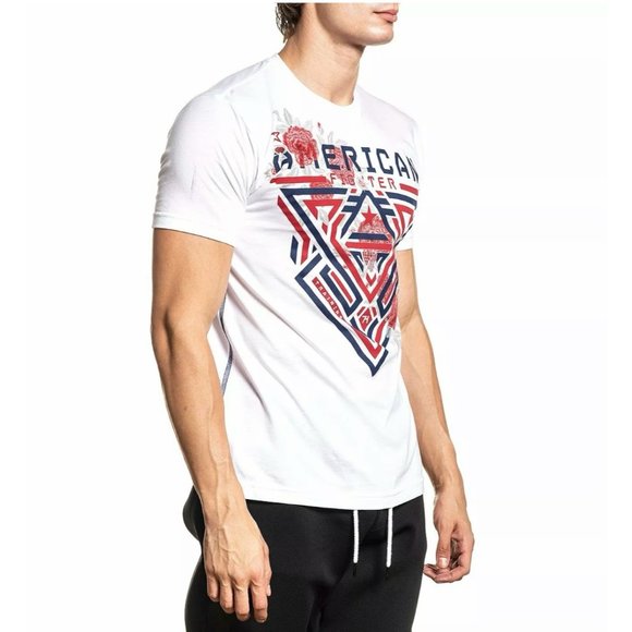 AMERICAN FIGHTER Men's T-Shirt S/S MAYVILLE TEE - Picture 7 of 8